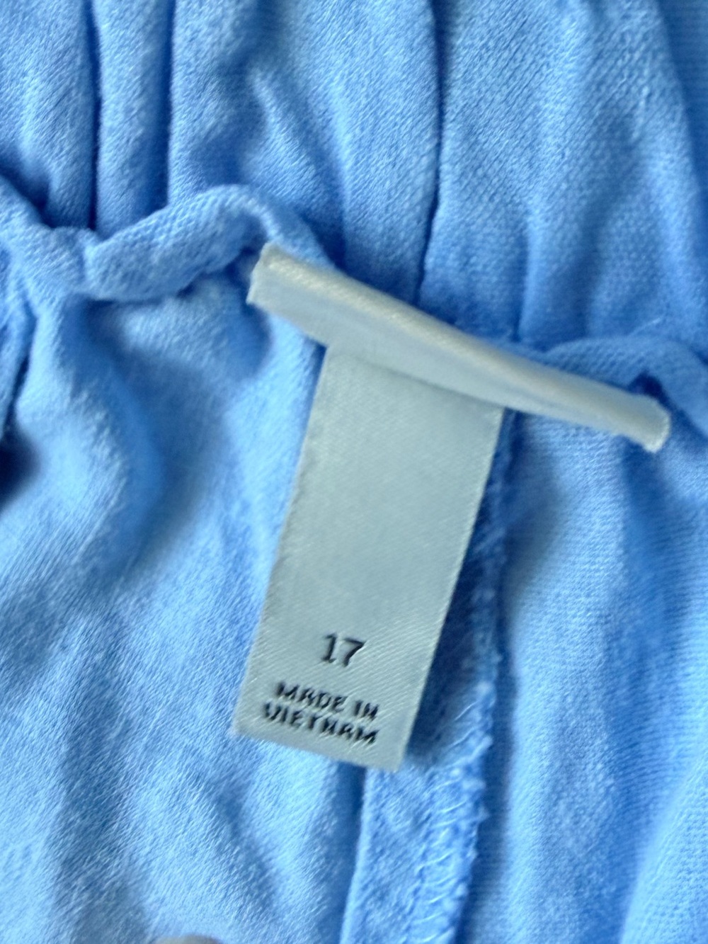 A New Day Light Blue Linen-Blend Casual High Waist Pants - Picture 5 of 6